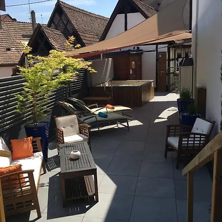 Au Cheval Blanc - Climatisees 3* Ribeauvillé