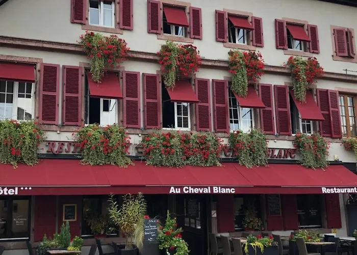 Au Cheval Blanc Hotel Ribeauville (Haut-Rhin)