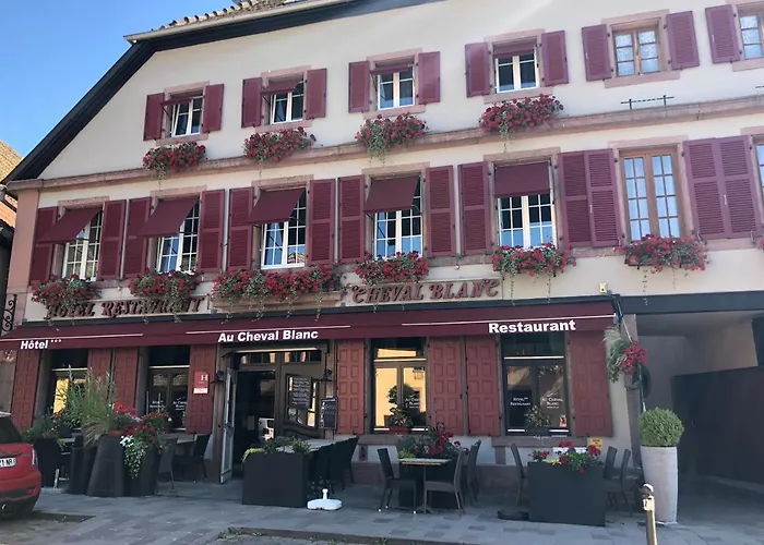 Au Cheval Blanc Ribeauville (Haut-Rhin)